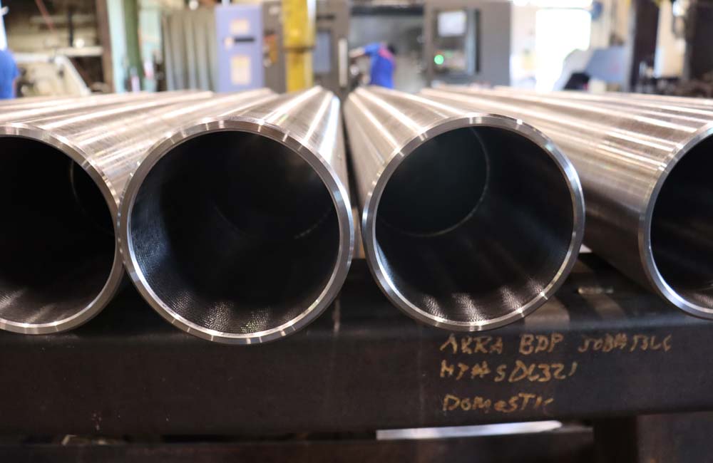steel used in manufacturing process